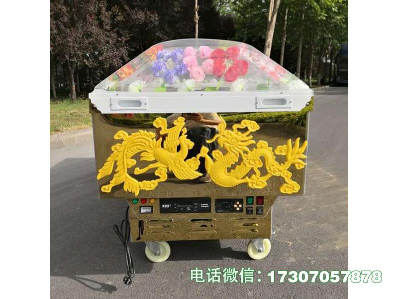 紫金县火葬场瞻仰冰棺