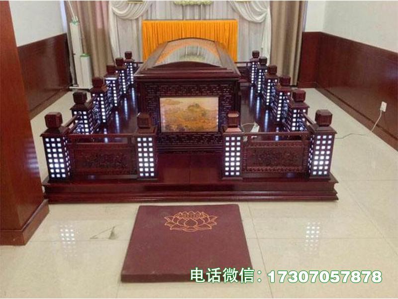 修水县实木冰棺瞻仰台