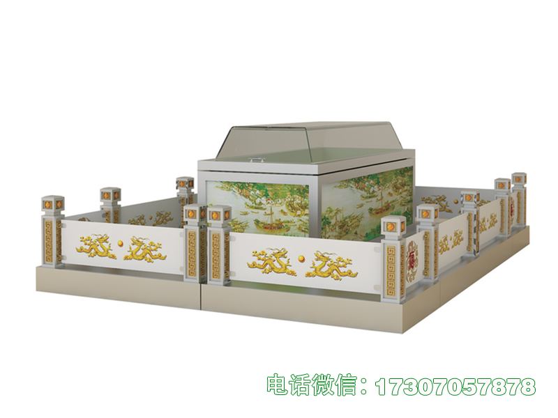 修水县殡葬水晶棺告别台