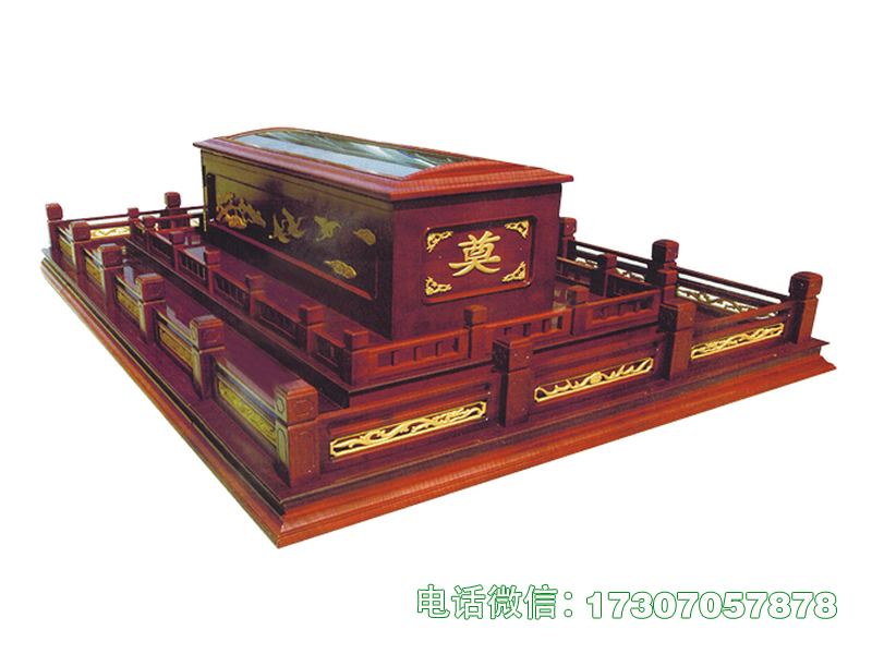 修水县实木告别棺告别台