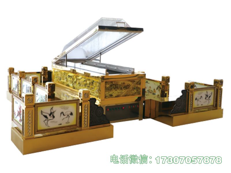范县钛金冰棺瞻仰台
